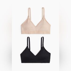 NWT MAMA 2 pack Seamless Padded Nursing Bras
